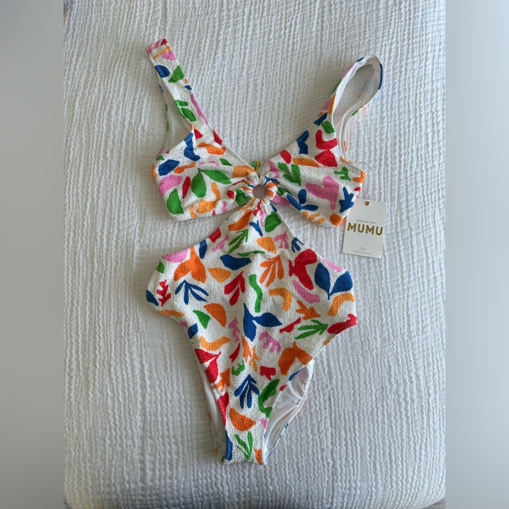 NWT Monokini Retro Print Show Me Your Mumu